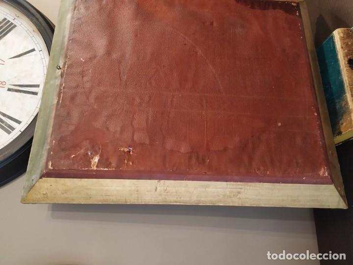 Antig&uuml;edades: ANTIGUO ESPEJO DORADO MADERA Y ESTUCO. - Foto 12