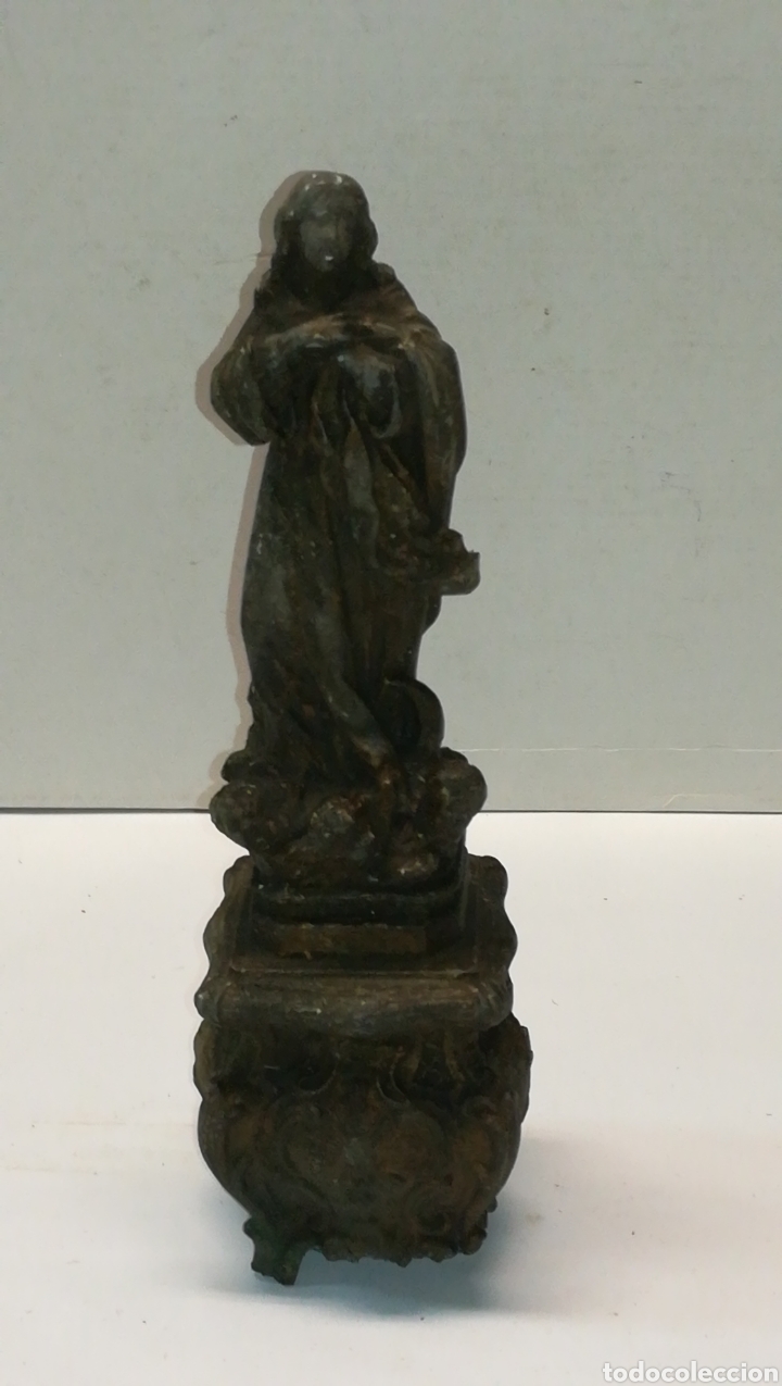 Antig&uuml;edades: Virgen de calamina - Foto 1
