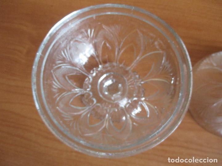 Antig&uuml;edades: COPA EN CRISTAL Y QUE CONSTA DE DOS PIEZAS - Foto 4