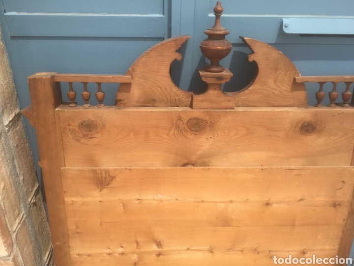 Antig&uuml;edades: ESPEJO MADERA MACIZA TALLADO - Foto 2
