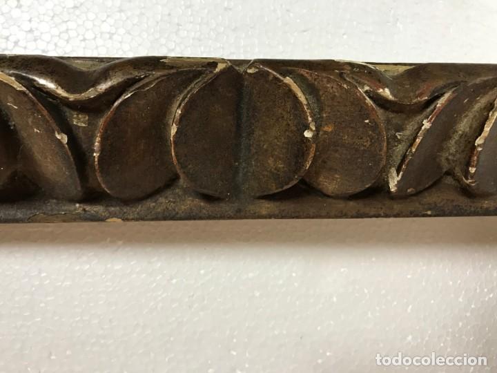 Antig&uuml;edades: MARCO DE CASTA&Ntilde;UELA TALLADO A MANO - Foto 4