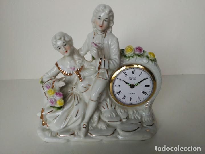 Antigüedades: Reloj de porcelana, Royal Craft, 17x8x18cm - Foto 1 - 170981393