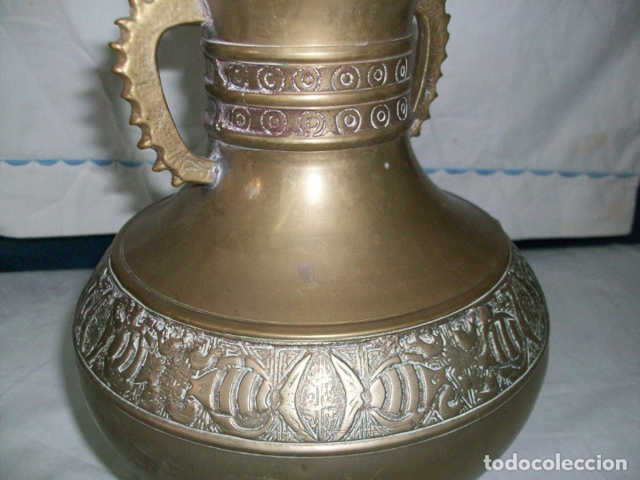 Antig&uuml;edades: ANFORA - JARRON DE BRONCE - Foto 2