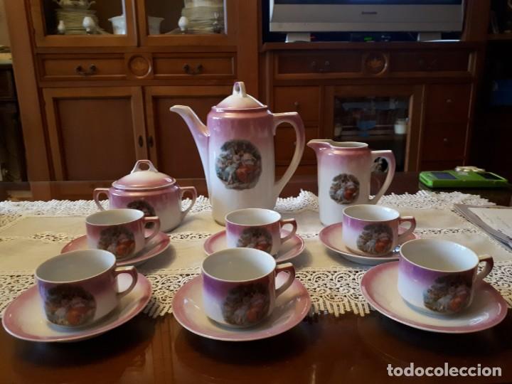 Antig&uuml;edades: antiguo juego de cafe - Foto 1
