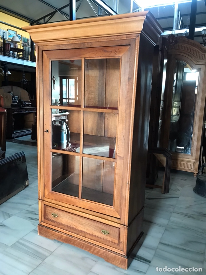 Antig&uuml;edades: Vitrina / biblioteca. R 6347 - Foto 3