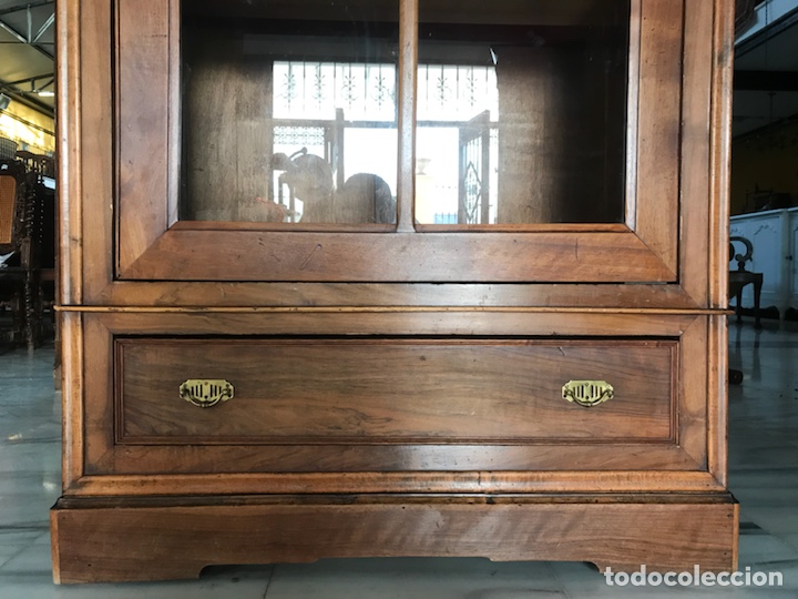 Antig&uuml;edades: Vitrina / biblioteca. R 6347 - Foto 4