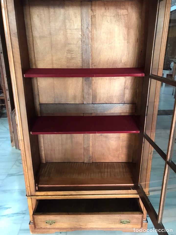 Antig&uuml;edades: Vitrina / biblioteca. R 6347 - Foto 6