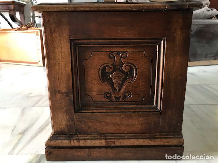 Antig&uuml;edades: Ba&uacute;l de 1900. R 6350 - Foto 7