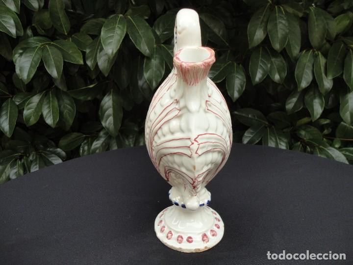 Antig&uuml;edades: Botijo de concha de bautizar, de Alcora - Foto 2
