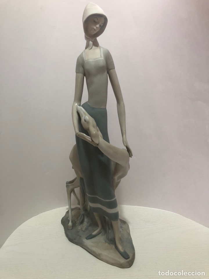 Antig&uuml;edades: REF: 01004514A &ldquo;DIANA CON CERVATILLO&rdquo; LLADR&Oacute; - Foto 3