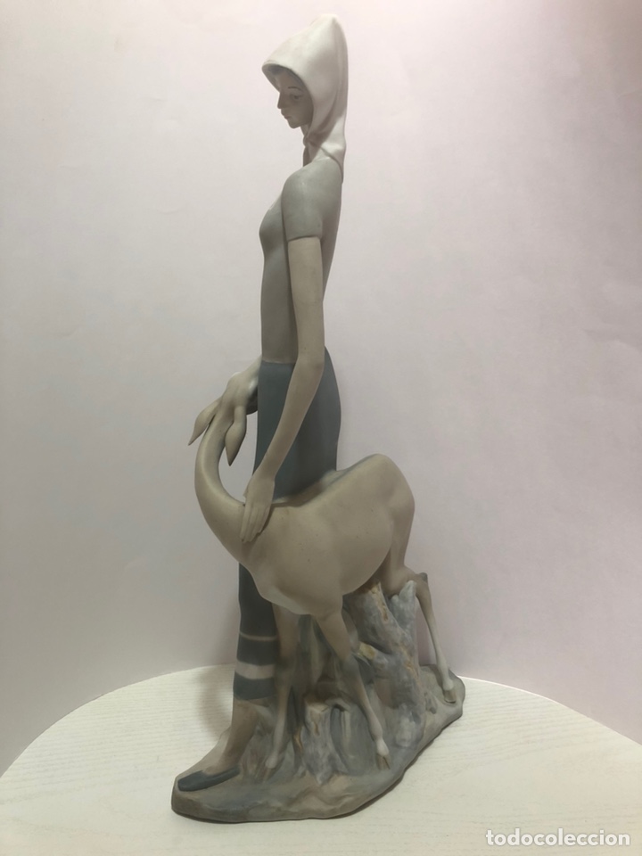Antig&uuml;edades: REF: 01004514A &ldquo;DIANA CON CERVATILLO&rdquo; LLADR&Oacute; - Foto 4