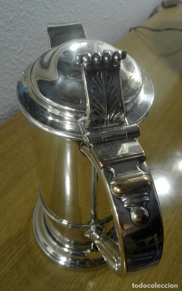 Antig&uuml;edades: Cafetera Inglesa metal plateado - Foto 6