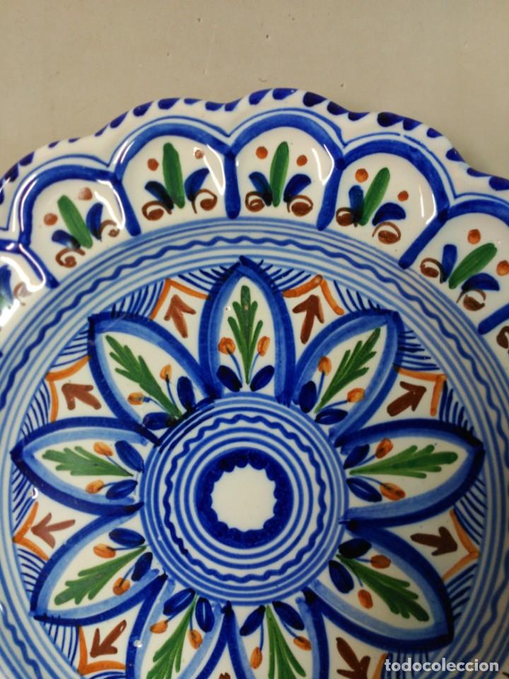 Antig&uuml;edades: PLATO DE CERAMICA DE TOLEDO. - Foto 3