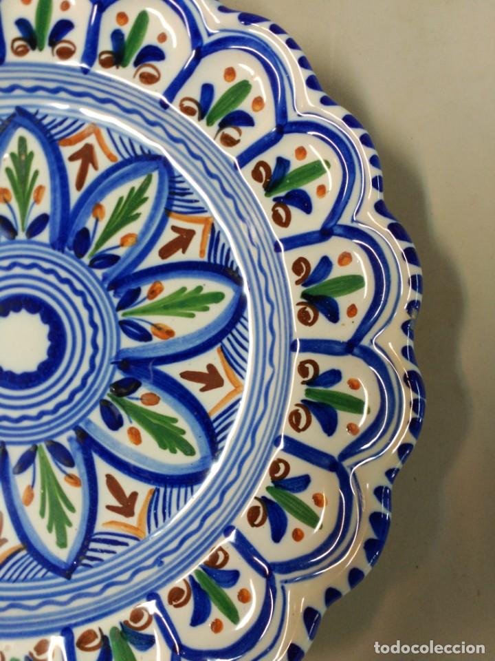 Antig&uuml;edades: PLATO DE CERAMICA DE TOLEDO. - Foto 4