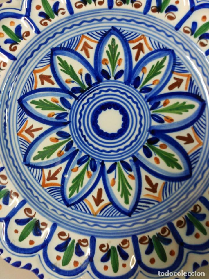 Antig&uuml;edades: PLATO DE CERAMICA DE TOLEDO. - Foto 6