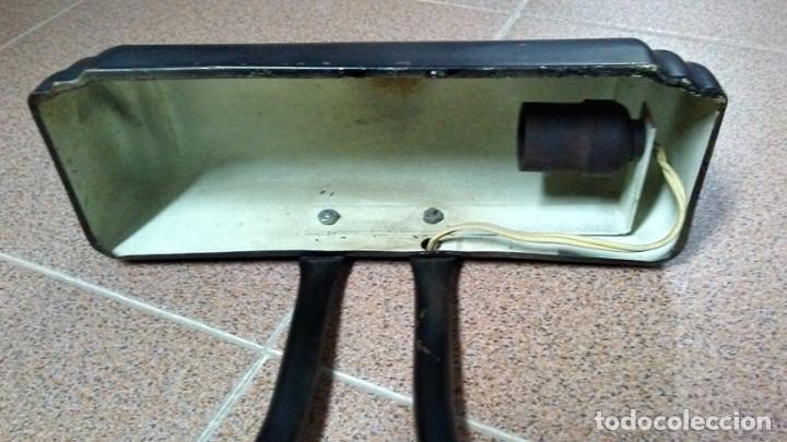 Antig&uuml;edades: CURIOSA L&Aacute;MPARA DE HIERRO - Foto 4