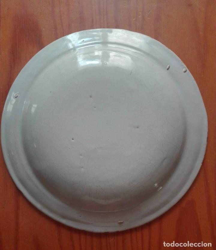 Antig&uuml;edades: Plato. Cer&aacute;mica de Manises. - Foto 3