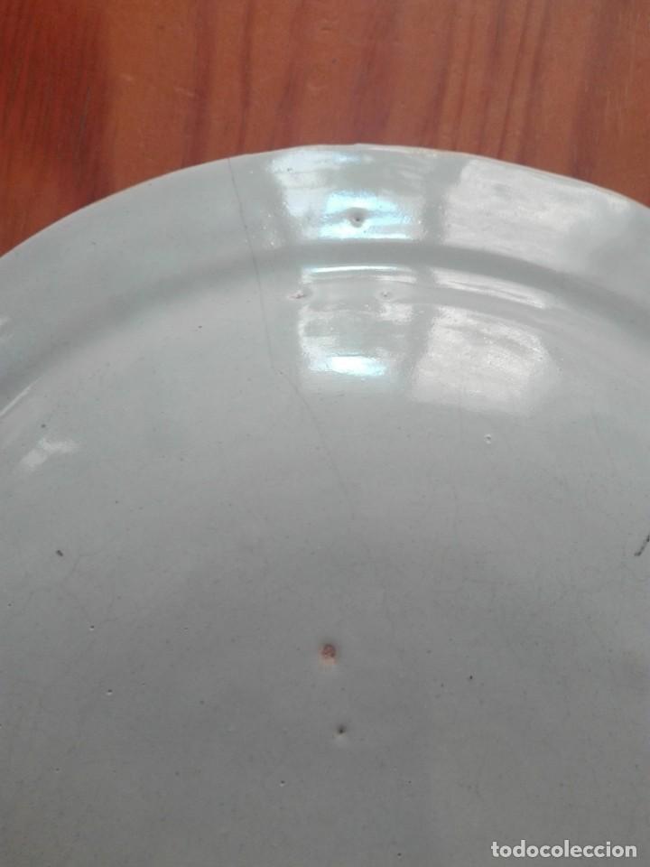 Antig&uuml;edades: Plato. Cer&aacute;mica de Manises. - Foto 4