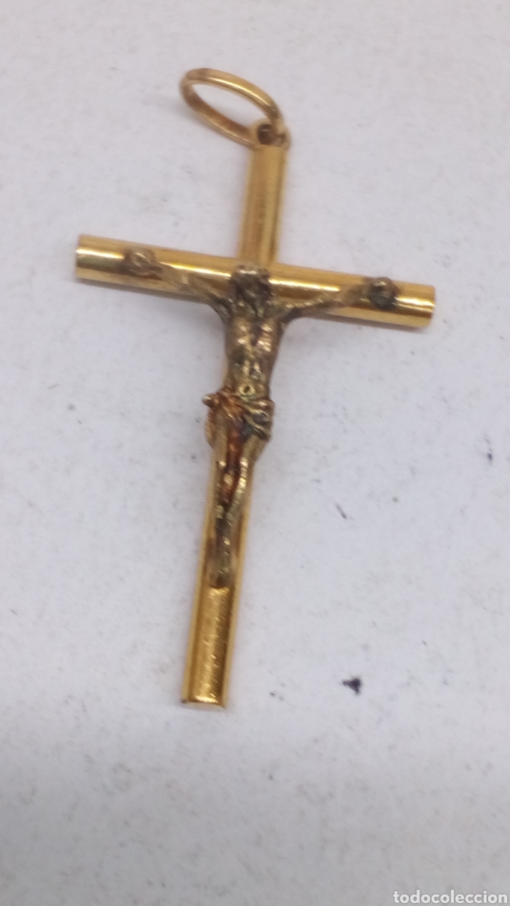 Antig&uuml;edades: Cruz de bisuter&iacute;a - Foto 1