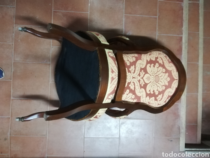 Antig&uuml;edades: Sill&oacute;n antiguo caoba - Foto 7