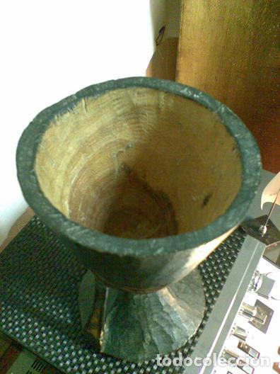 Antig&uuml;edades: C&Aacute;LIZ ANTIGUO DE MADERA - Foto 5