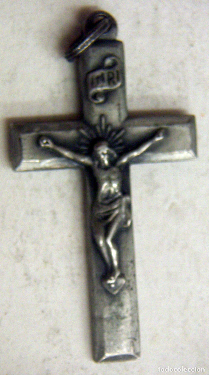 Antig&uuml;edades: VIEJO CRUCIFIJO - Foto 1