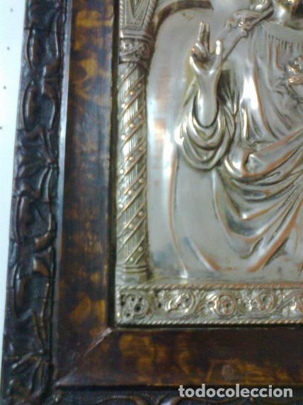 Antig&uuml;edades: SAGRADO CORAZ&Oacute;N DE JES&Uacute;S REPUJADO - Foto 8