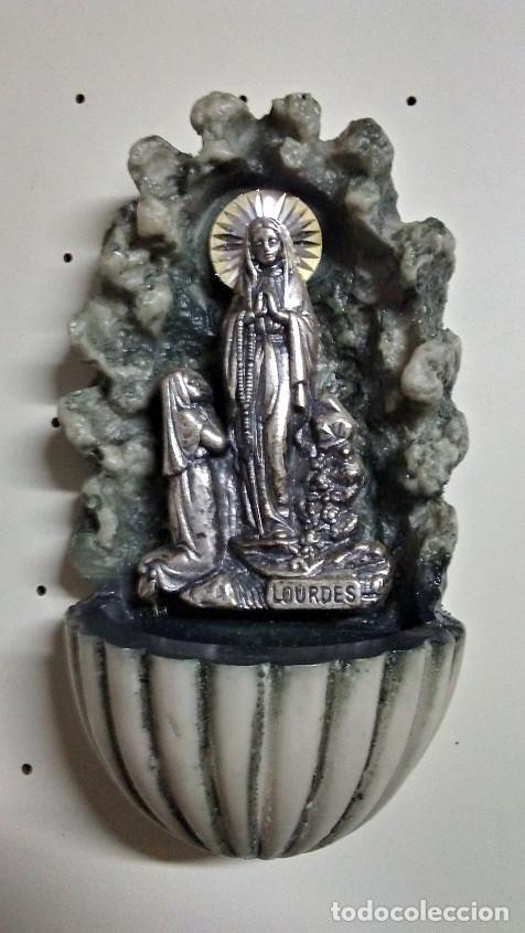 Antig&uuml;edades: AGUABENDITERA VIRGEN DE LOURDES - Foto 1