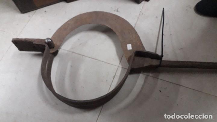 Antig&uuml;edades: Herramienta de hierro forjado para el campo - Foto 1