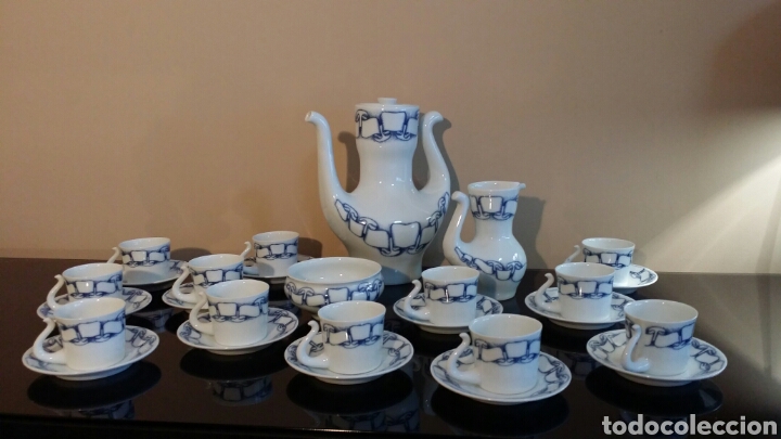 Antig&uuml;edades: Juego de caf&eacute; O Castro 12 servicios - Foto 3