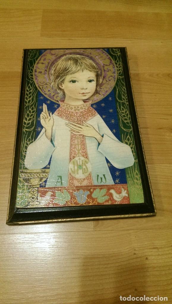 Antig&uuml;edades: CUADRO NI&Ntilde;O JES&Uacute;S - Foto 1