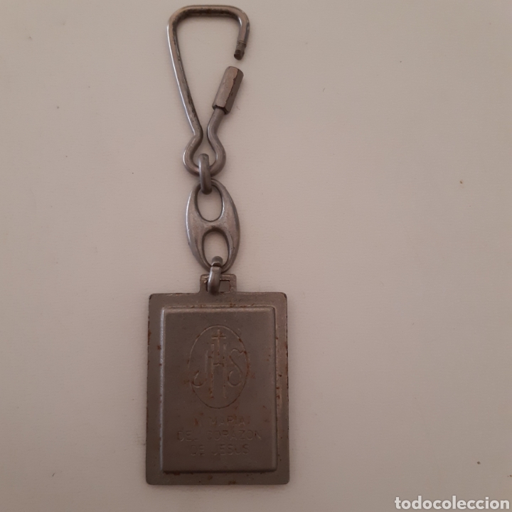 Antig&uuml;edades: Llavero M. Mar&iacute;a del coraz&oacute;n de Jes&uacute;s. - Foto 2