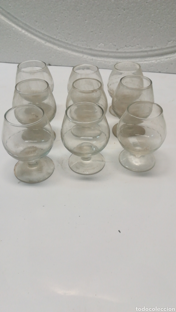 Antig&uuml;edades: Lote copas de cristal - Foto 1