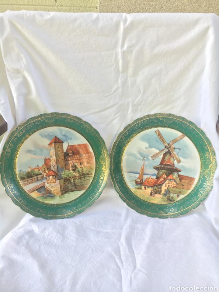 Antig&uuml;edades: Dos platos volksted-rudolstedt - Foto 1