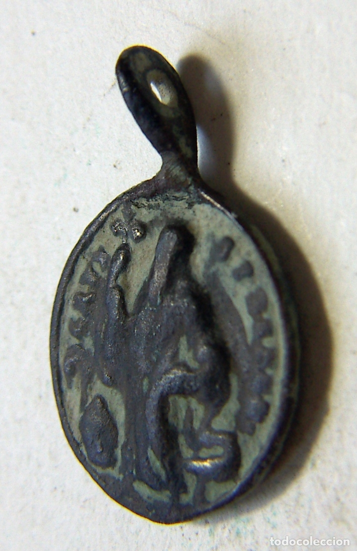 Antig&uuml;edades: MEDALLA RELIGIOSA SIGLO XVII - Foto 2