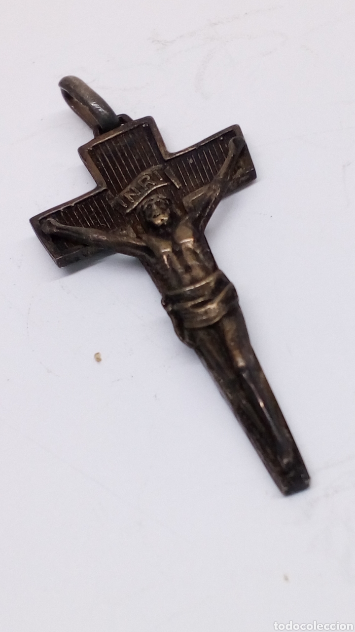 Antig&uuml;edades: Cruz de plata - Foto 2