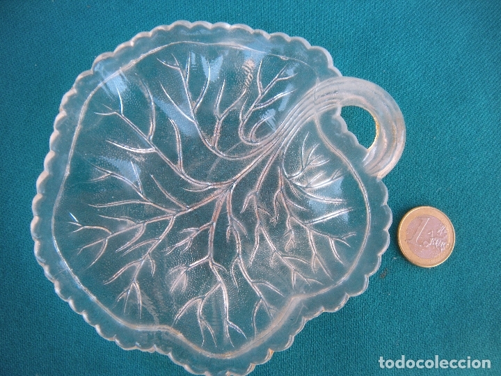 Antig&uuml;edades: 7 PLATOS HOJA DE PARRA - Foto 3