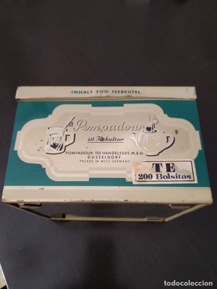 Antig&uuml;edades: CAJA DE T&Eacute; - Foto 2