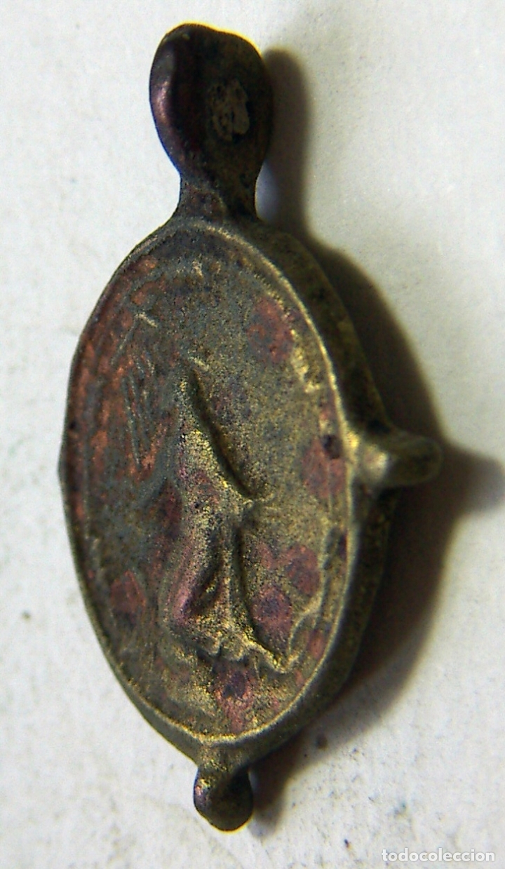 Antig&uuml;edades: MEDALLA RELIGIOSA SIGLO XVII - Foto 2