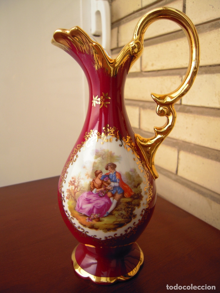 Antig&uuml;edades: Jarr&oacute;n Limoges con asa - Foto 1