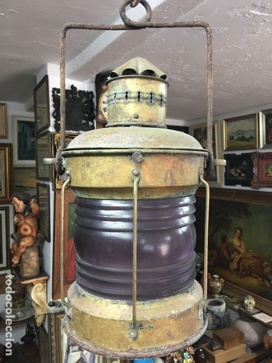 Antig&uuml;edades: Farol Naval Antiguo - Foto 1
