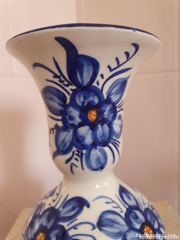Antig&uuml;edades: PRECIOSO JARRON DE CERAMICA - Foto 3