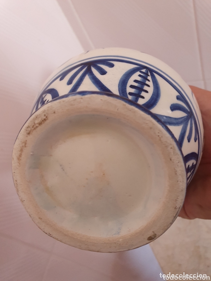 Antig&uuml;edades: PRECIOSO JARRON DE CERAMICA - Foto 5