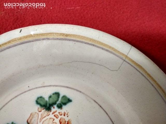 Antig&uuml;edades: ANTIGUO PLATO ESTARCIDO 20CM - Foto 3