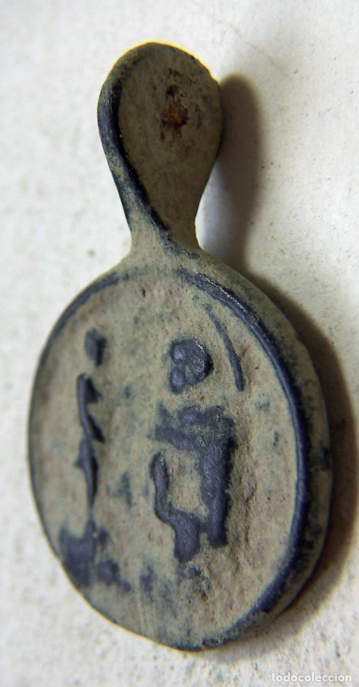 Antig&uuml;edades: MEDALLA RELIGIOSA SIGLO XVII - Foto 2