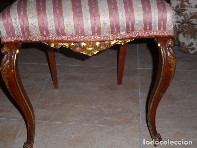 Antig&uuml;edades: ANTIGUA SILLA DE MADERA RESTAURADA - Foto 3