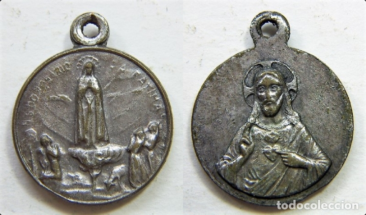 Antig&uuml;edades: MEDALLA RELIGIOSA DE FATIMA - Foto 1
