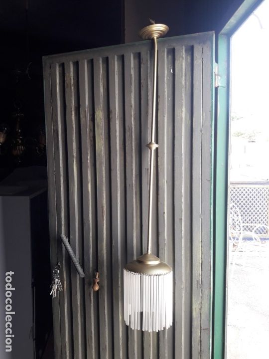Antig&uuml;edades: Lampara de pasillo - Foto 1