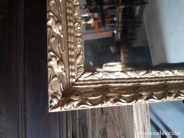 Antig&uuml;edades: Marco antiguo con espejo - Foto 3