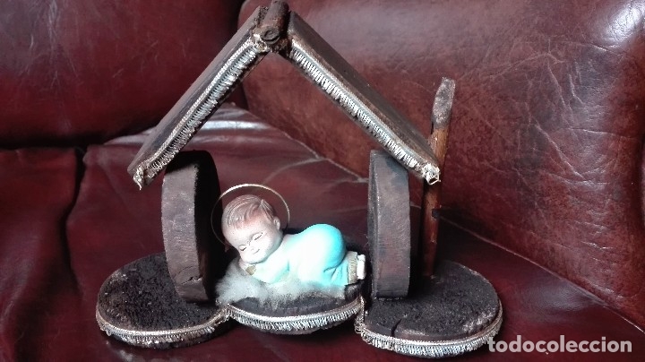 Oggetti Antichi: Ni&ntilde;o Jes&uacute;s con su portal